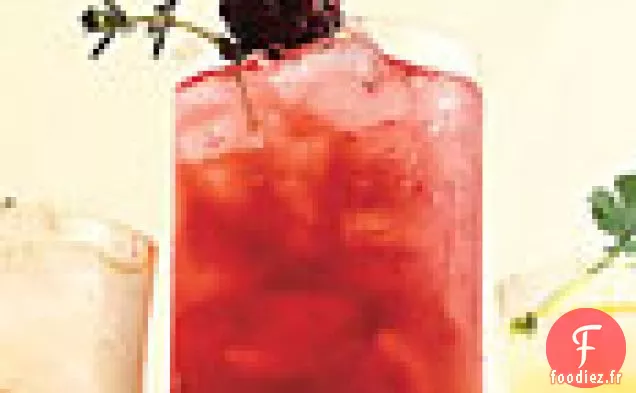 Margarita aux Mûres et au Thym