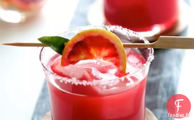 Recette de Margarita à l'Orange Sanguine