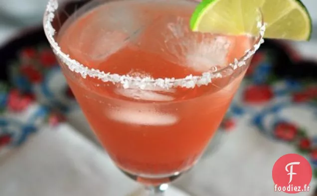 Margarita à l'Orange Sanguine Pétillante