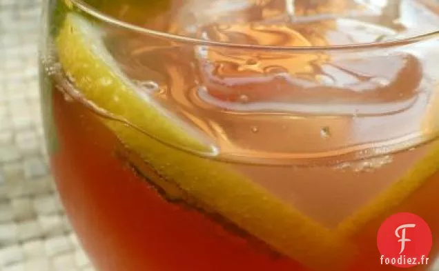 Gin Fizz à l'Orange Sanguine