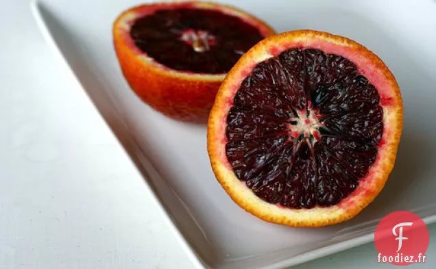 Gâteau au Yogourt à l'Orange Sanguine