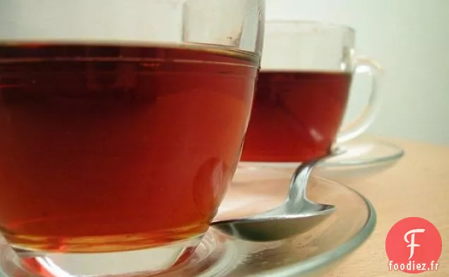 Granité à l'Orange Sanguine Épicée au Chai