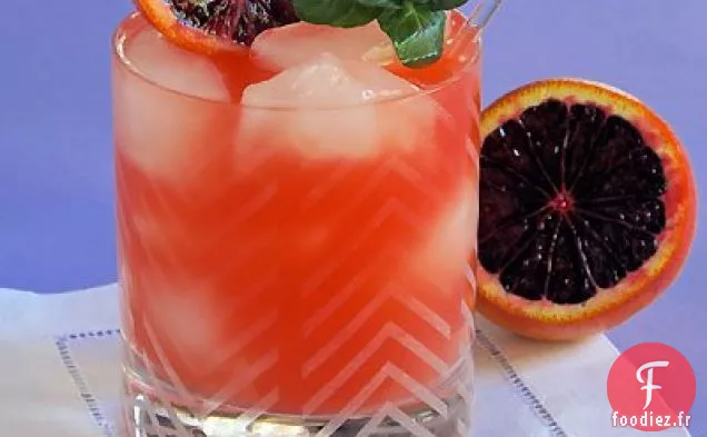 Cocktail Bloody Bourbon (Orange Sanguine et Bourbon)
