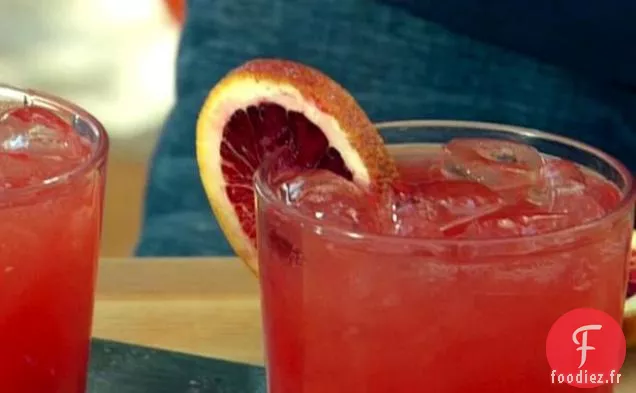 Cocktail Campari et Orange Sanguine
