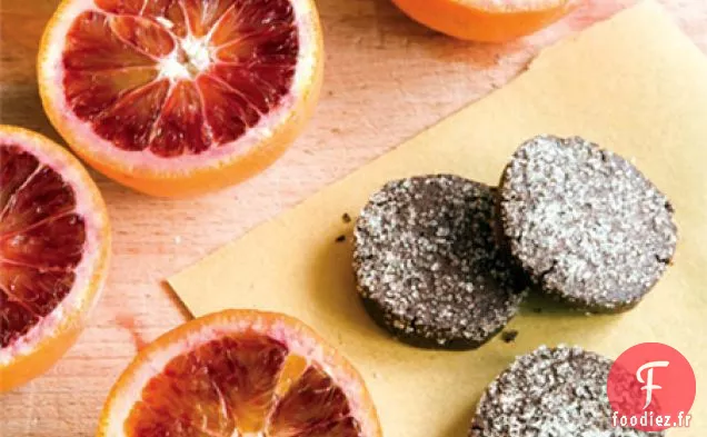 Biscotti Al Cioccolata E Arancia (Biscuits Au Chocolat et À L'Orange)