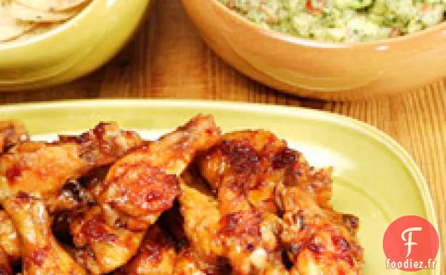Ailes de Poulet au Caramel Épicé aux Agrumes