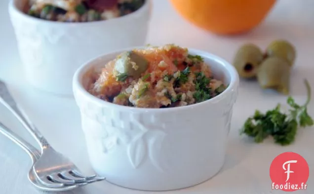 Tabouli De Millet Aux Oranges Cara Cara Et Olives Vertes