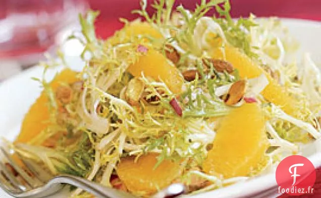 Salade Frisée Aux Oranges Et Pistaches