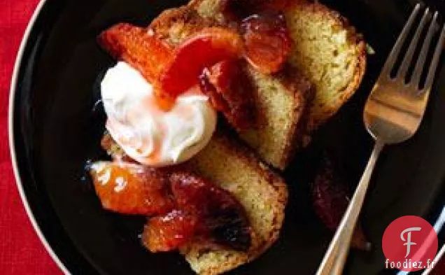 Gâteau À L'Huile D'Olive Aux Oranges Vanillées