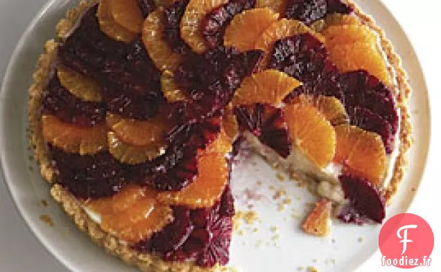 Tarte À L'Orange Et Au beurre Brun