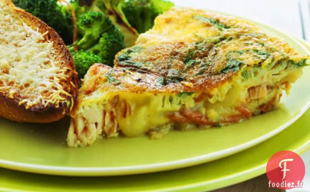 Frittata au Saumon et à la Patate Douce