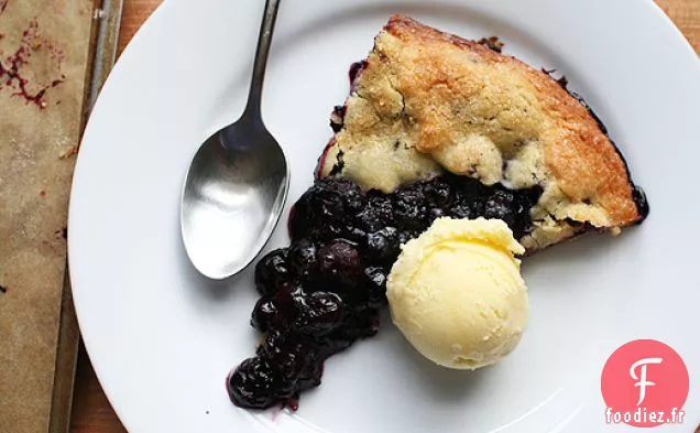Galette aux Myrtilles