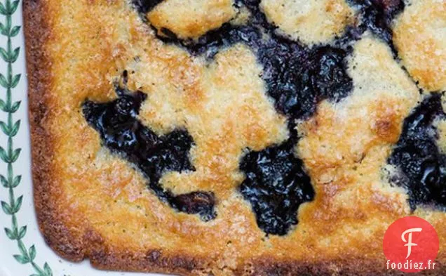 Cordonnier aux bleuets à la Texane