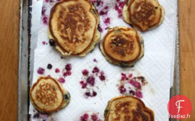 Crêpes aux Myrtilles