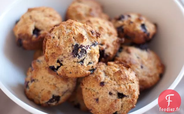 Muffins aux Myrtilles Et Au Citron