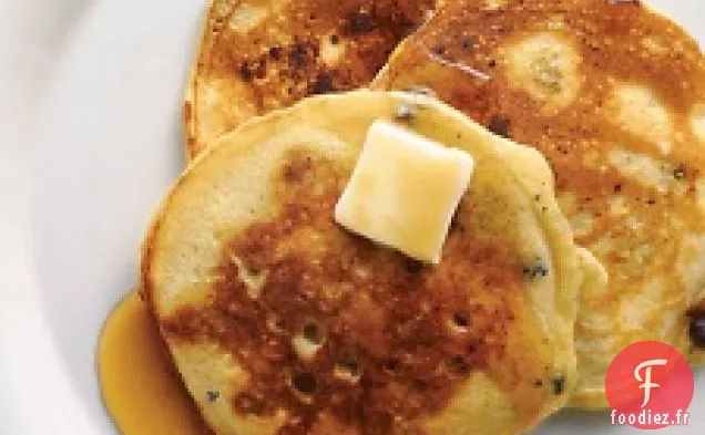 Crêpes au Babeurre aux Bleuets