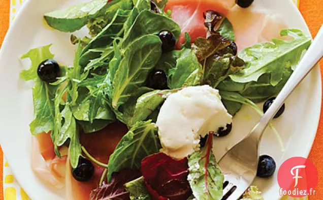 Salade de Myrtilles et de Prosciutto