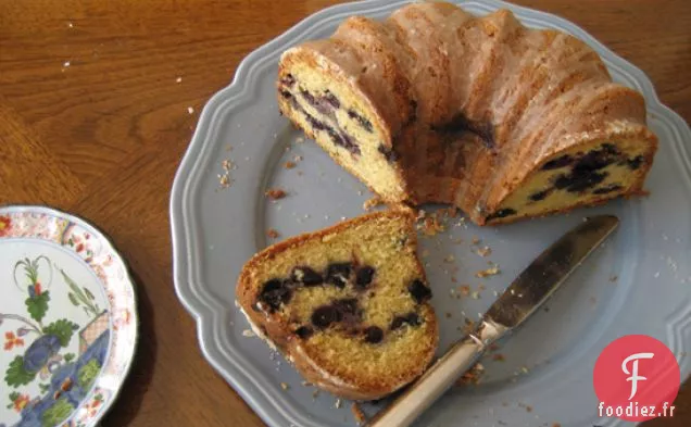 Gâteau au Café aux Myrtilles