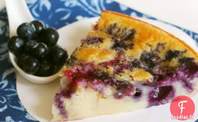 Gâteau au Café aux Myrtilles