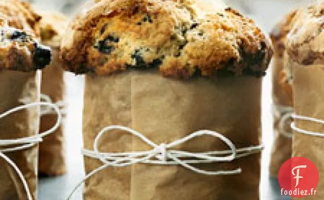 Muffins de Maïs aux Myrtilles