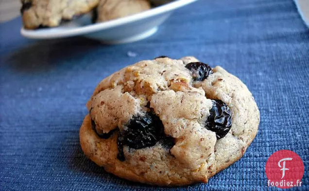 Biscuits aux Amandes et aux Myrtilles