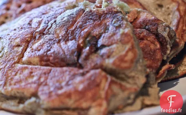 Crêpes aux Myrtilles à la Farine de Noix De Coco