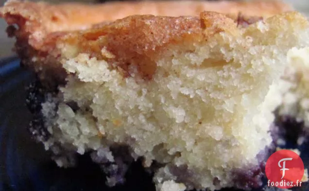 Très Bon Gâteau au Café aux Myrtilles