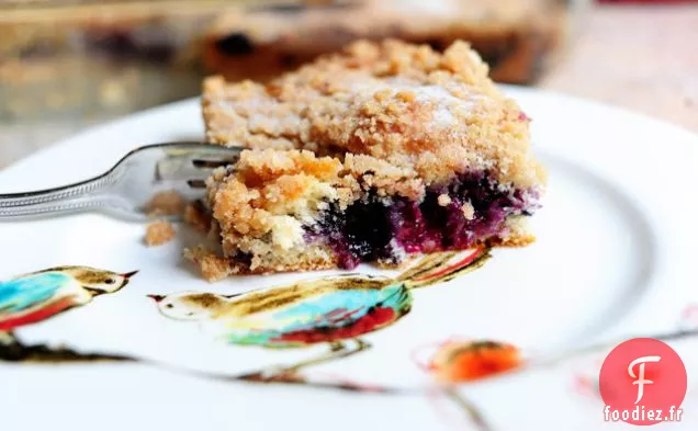 Gâteau aux Miettes de Myrtilles