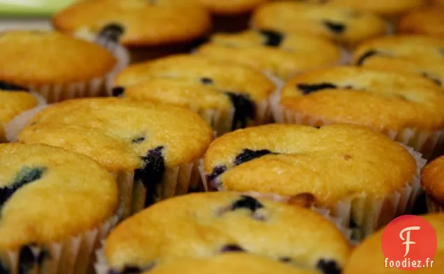 Muffins au Café aux Myrtilles
