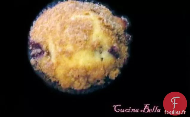 Muffins Streusel aux Myrtilles