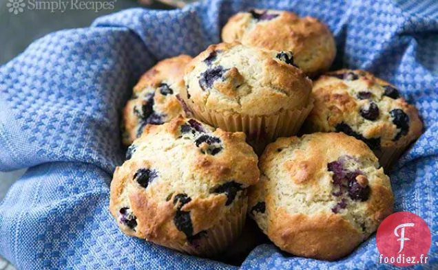 Muffins aux Myrtilles