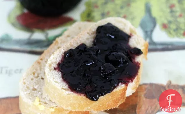Confiture de Poivre Noir Balsamique aux Myrtilles