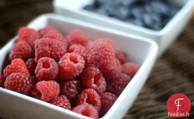 Sucettes glacées Tricolores aux Baies et au Kéfir pour le 4 juillet