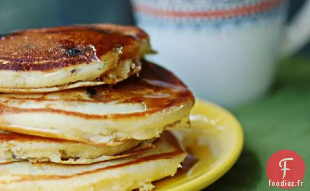Crêpes aux Myrtilles à l'Huile d'Olive