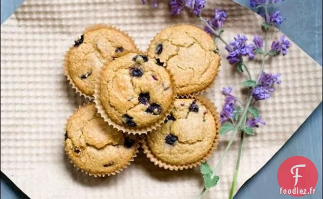 Muffin aux Baies sans Gluten Et sans Produits Laitiers