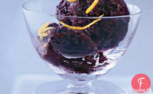 Sorbet Myrtille-Citron