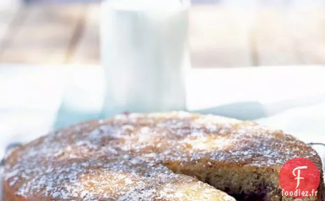 Gâteau aux Bleuets et aux Pacanes