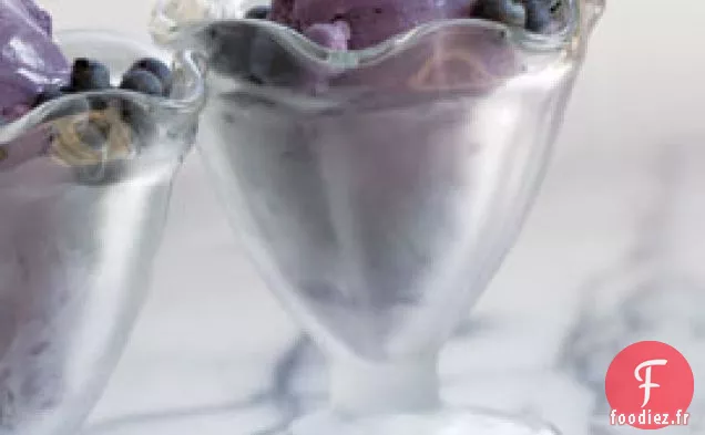 Glace aux Myrtilles