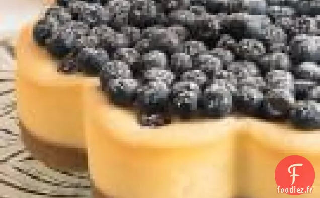 Gâteau au Fromage aux Myrtilles