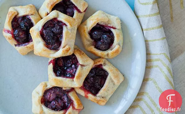 Mini Galettes de Myrtilles