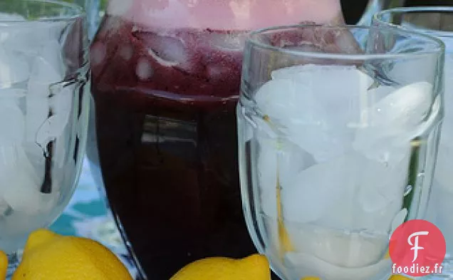 Refroidisseur de Menthe aux Myrtilles
