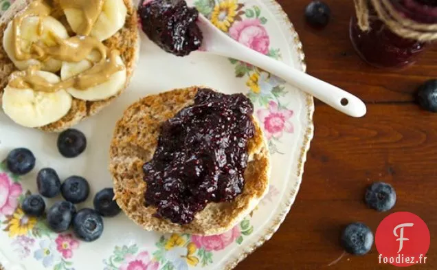Confiture Magique de Graines de Chia à la Vanille Et aux Bleuets