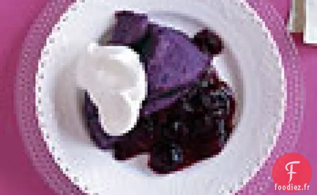 Pudding d'été aux Fraises et aux Myrtilles