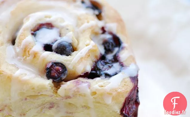 Rouleaux Sucrés aux Myrtilles de Maman