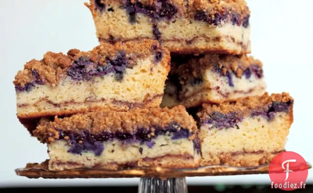 Gâteau au Café aux Myrtilles à l'Ancienne