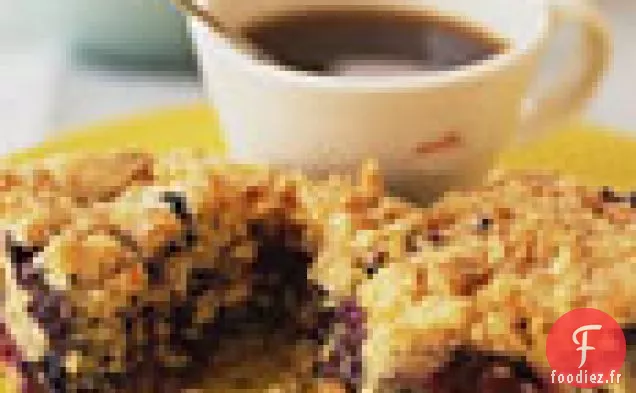 Gâteau aux Miettes de Myrtilles
