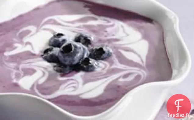 Soupe aux Myrtilles Épicée