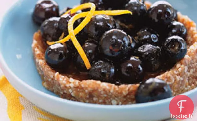 Tartelettes aux Myrtilles Crues