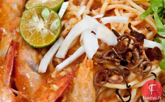 Mee Udang (Nouilles aux Crevettes malaises)