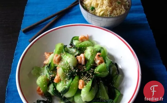 Bok Choy & Crevettes